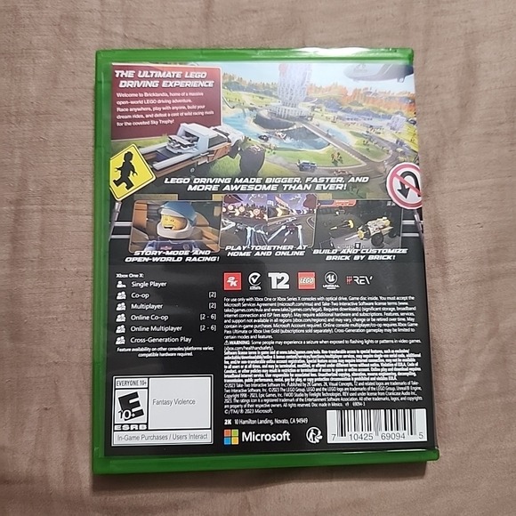 LEGO 2K Drive Xbox One Racing Family/Kids Game E10+ Manual Included Multiplayer - Picture 2 of 4
